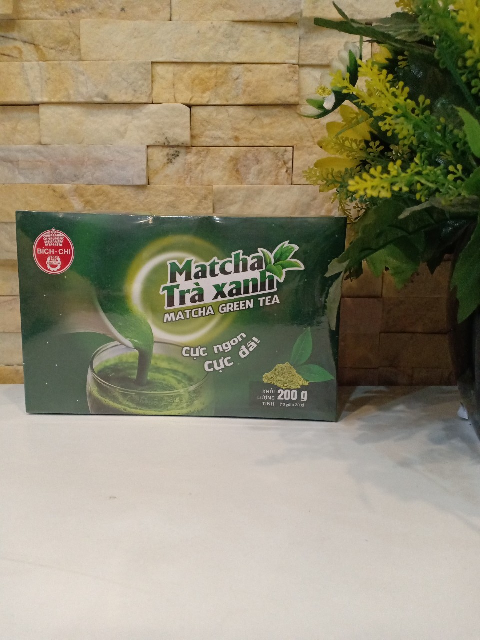 BỘT MATCHA TRÀ XANH BÍCH CHI (HỘP 200 GRAM)