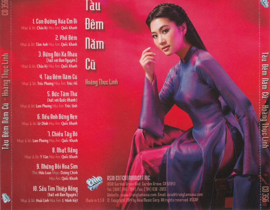 Bô 7CD phôi phono- Hoàng Thục Linh
