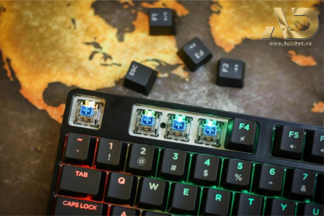Bàn Phím Cơ DareU DK880 RGB Tenkeyless (Blue Switch)