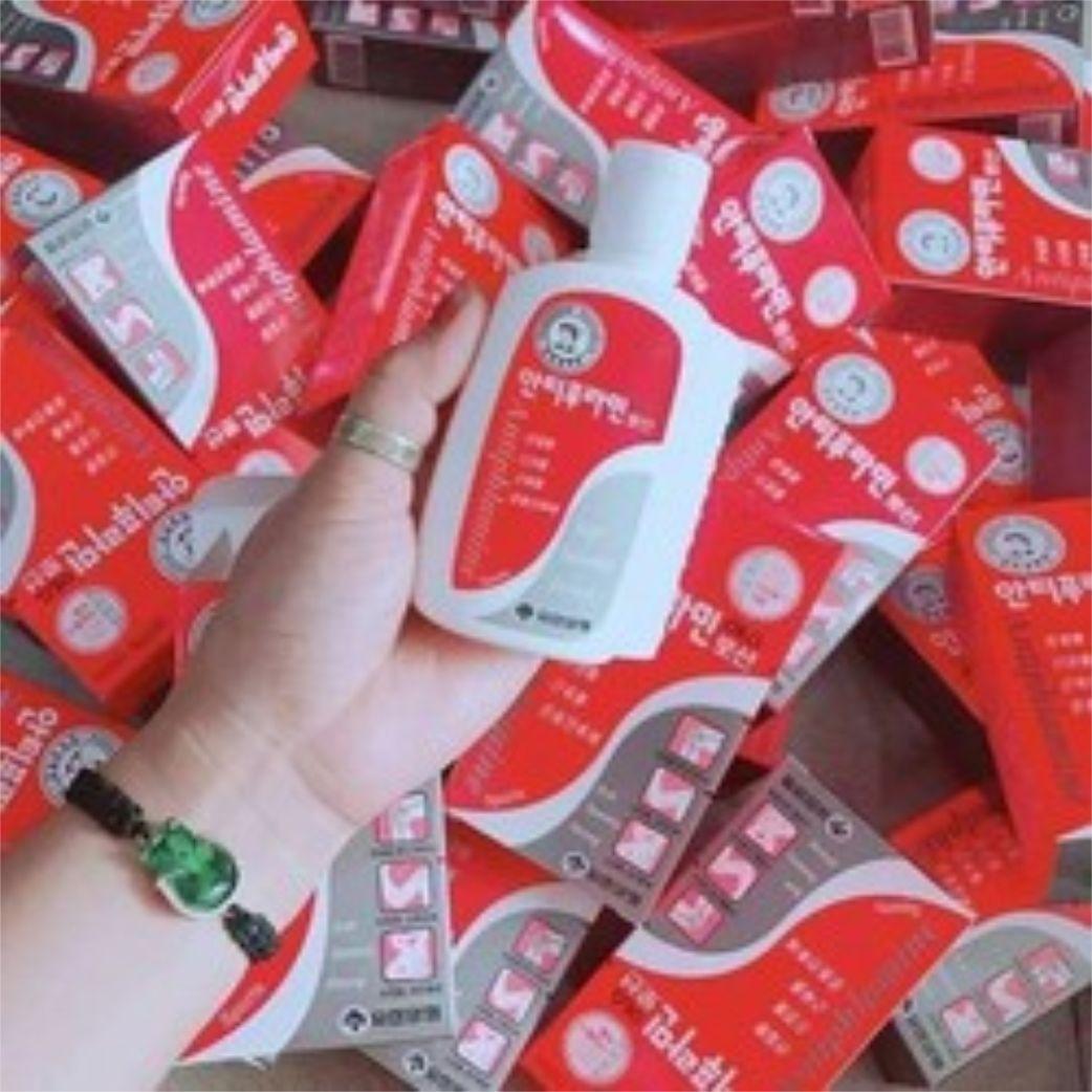 Combo 3 chai dầu nóng Hàn Quốc 100ml (có con lăn)
