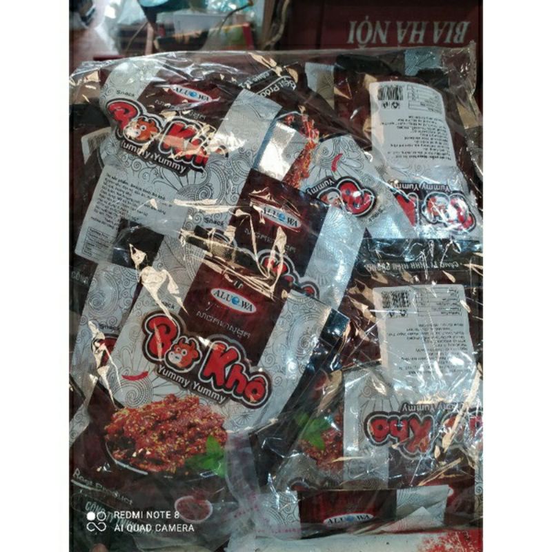 Bịch 30 Gói Bò Khô Yumi Dai Ngon ( Sỉ Đồ Trẻ Em)