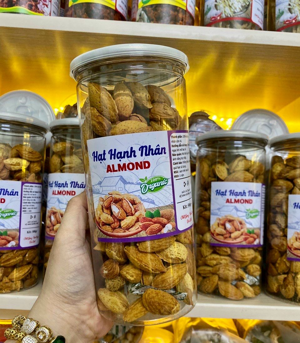 [  xả kho ] HẠNH NHÂN RANG BƠ hủ 450gr