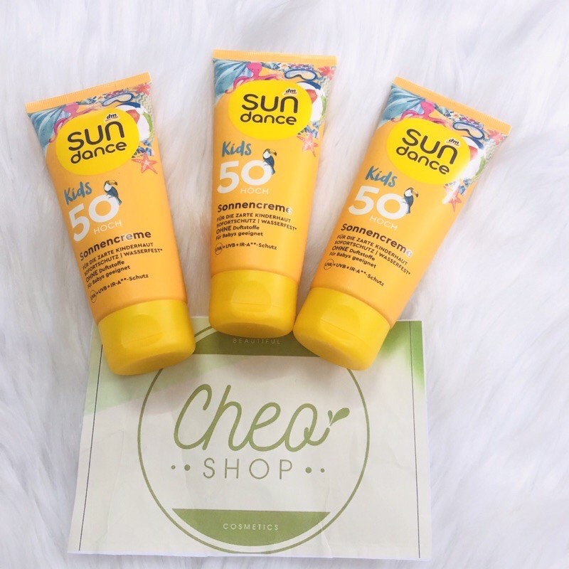 Kem chống nắng Sundance Kids Đức 100ml