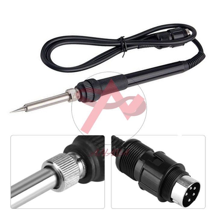 Tay hàn hakko 907 loại đực 5 chấu dùng cho trạm hàn hakko 936