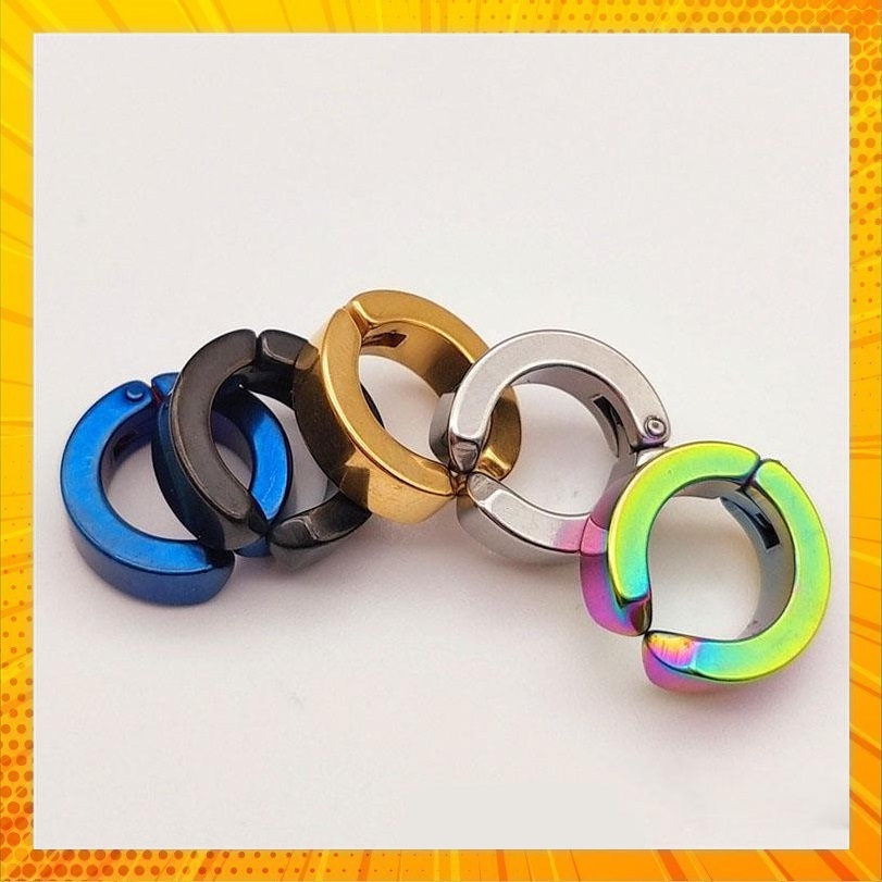 [HCM]Khuyên tai Thời trang Hàn Quốc - Hot 2019 (khuyên kẹp không cần bấm lỗ tai 1 chiếc)