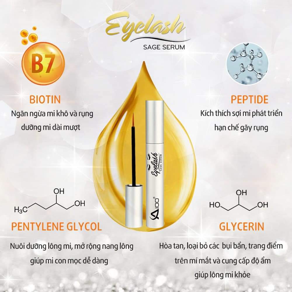 Serum dưỡng dài,dày mi không cay mắt Eyelash