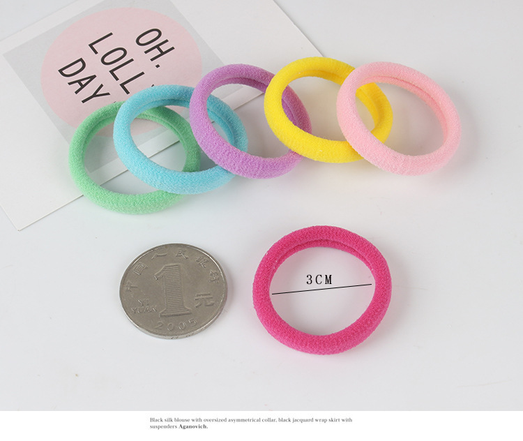 Hộp 66 Cái Thun Cột Tóc Size Nhỏ, Cột Tóc Size nhỏ