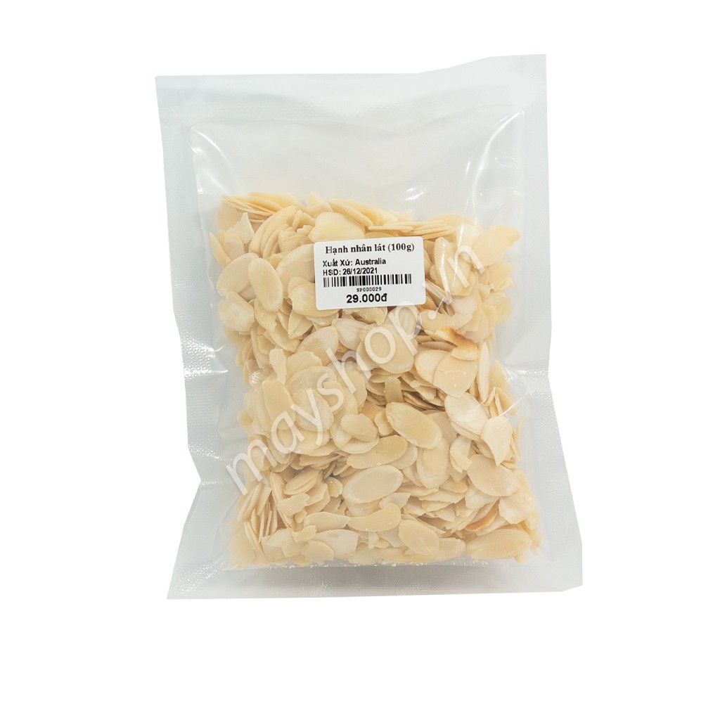 Hạnh nhân sống cắt lát (1kg)