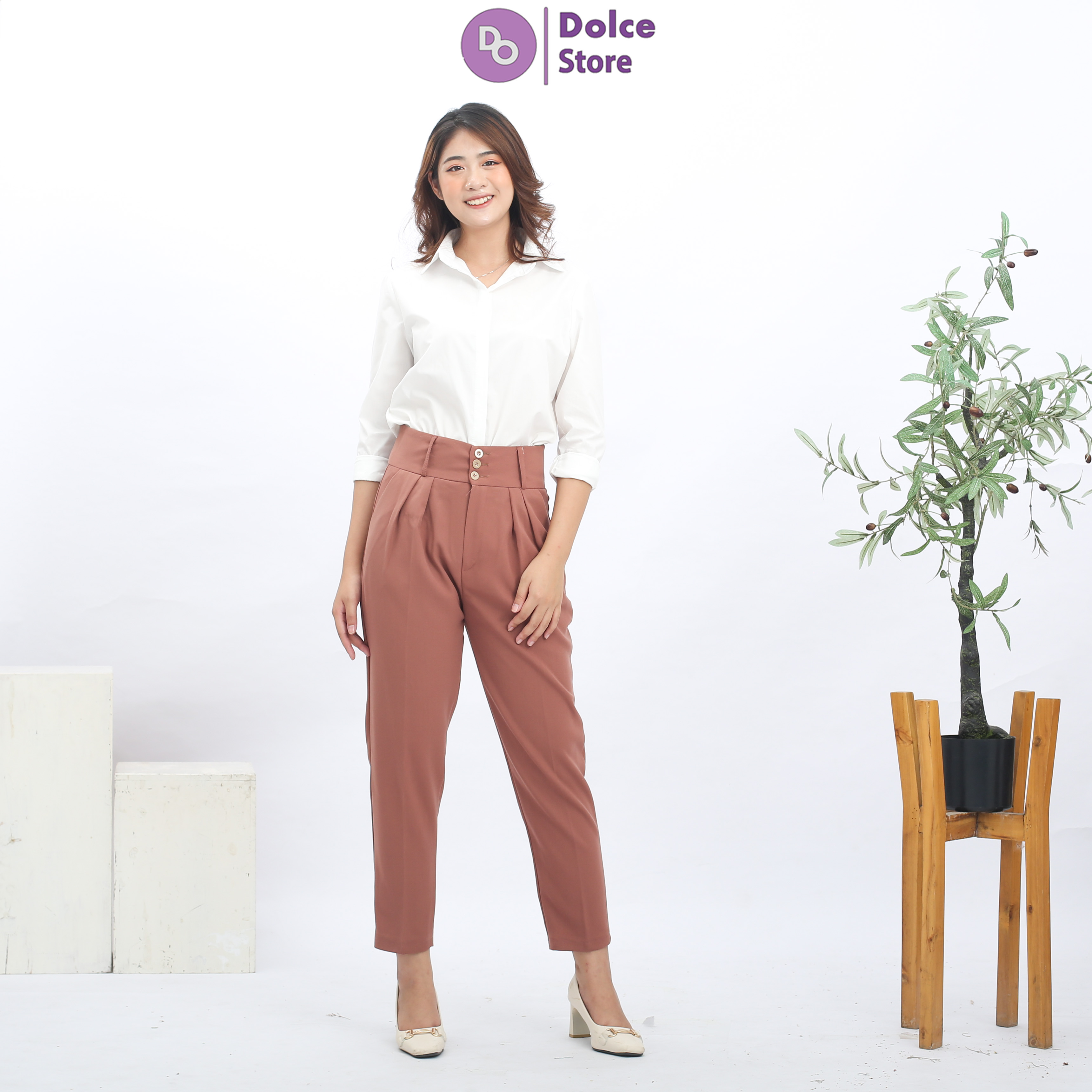Áo sơ mi nữ công sở tay dài - Dolce