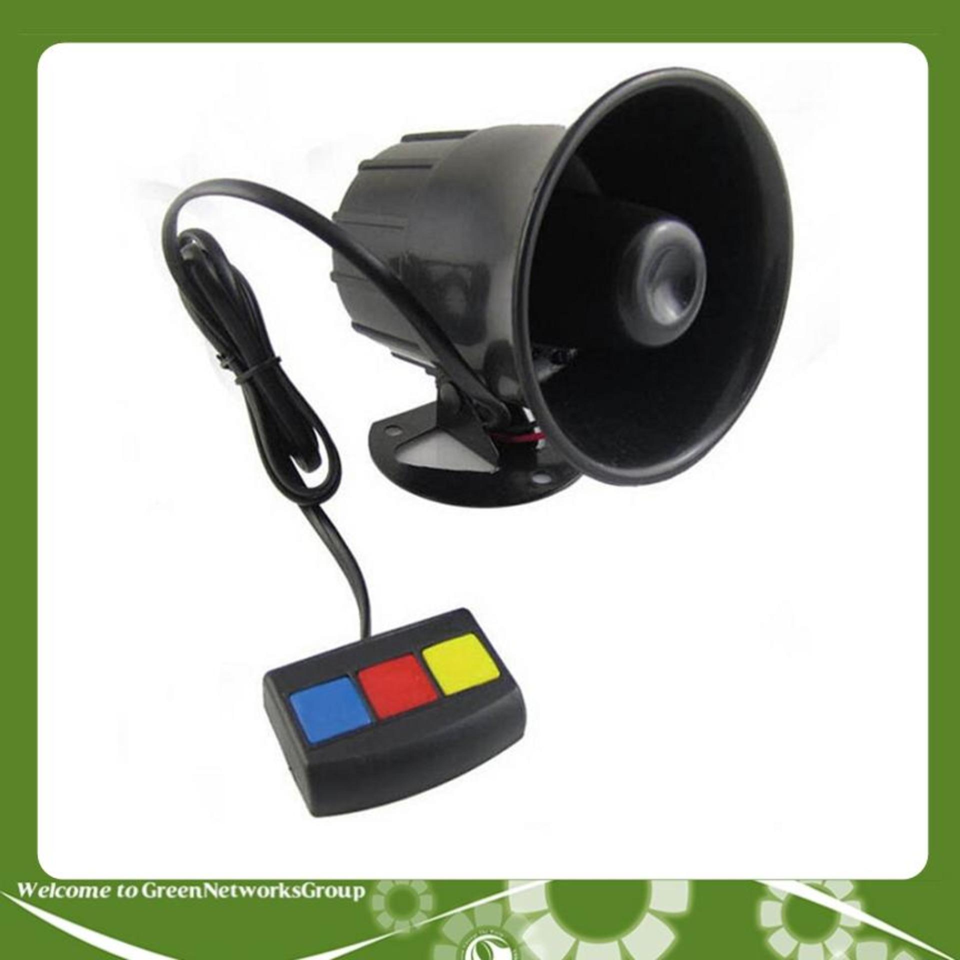 [Có video] Còi hú 3 chế độ âm thanh lớn dành cho ô tô xe máy xe đạp điện - GreenNetworksGroup - Bảo hành 12 tháng