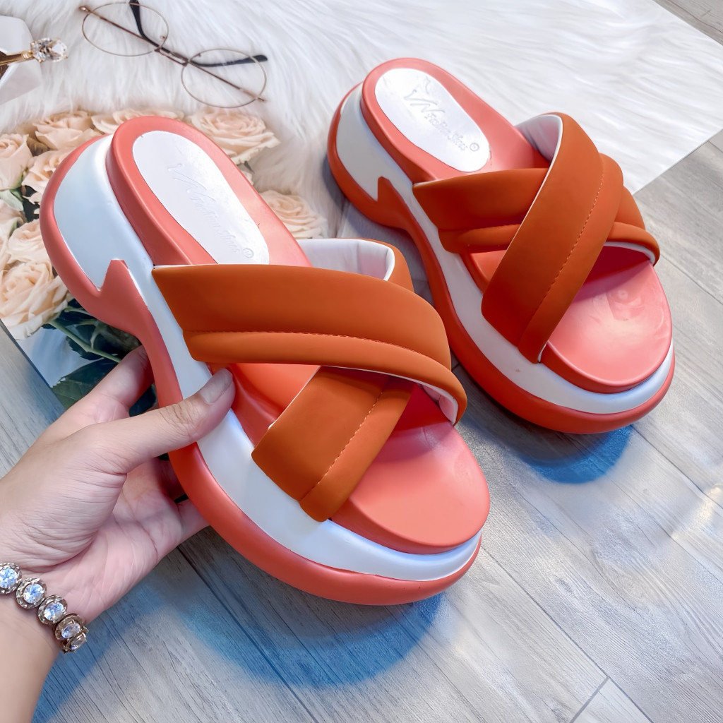 Dép xuồng cao cấp hàng QC 7cm