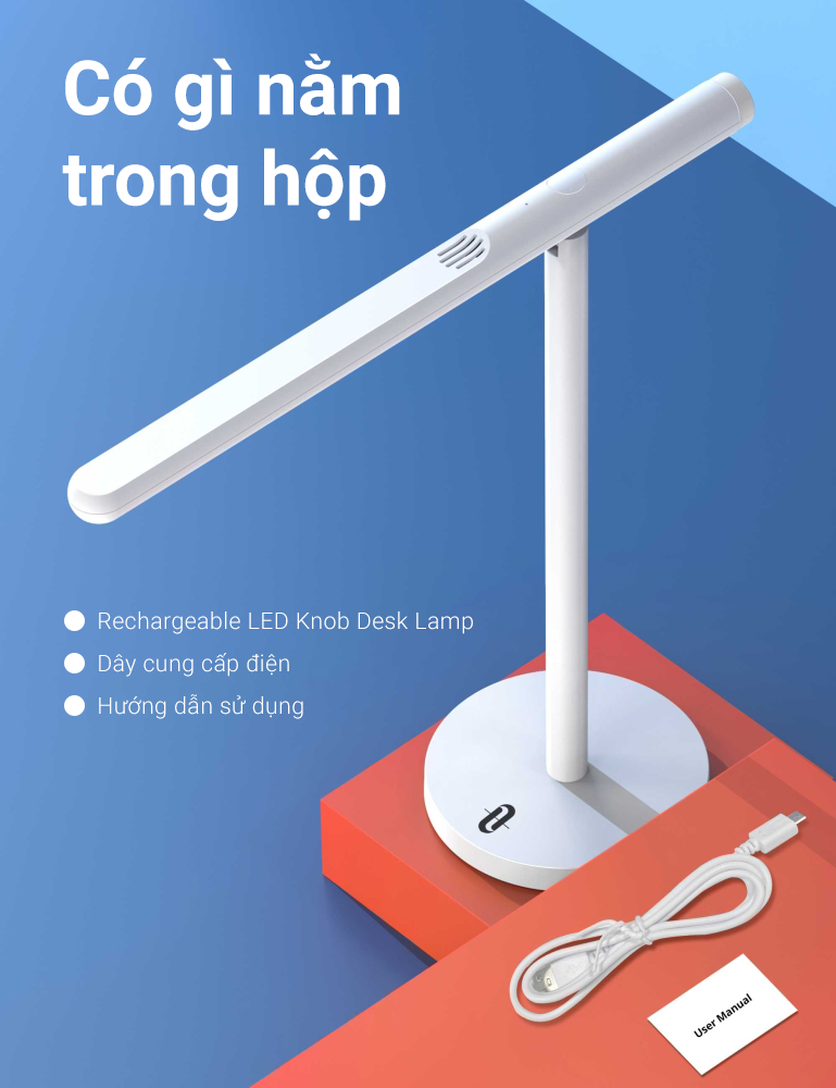 Đèn LED chống cận có pin Taotronics TT-DL1010
