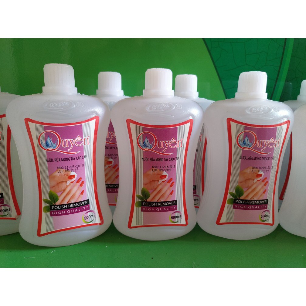 Nước rửa móng tay cao cấp Quyên 500ml