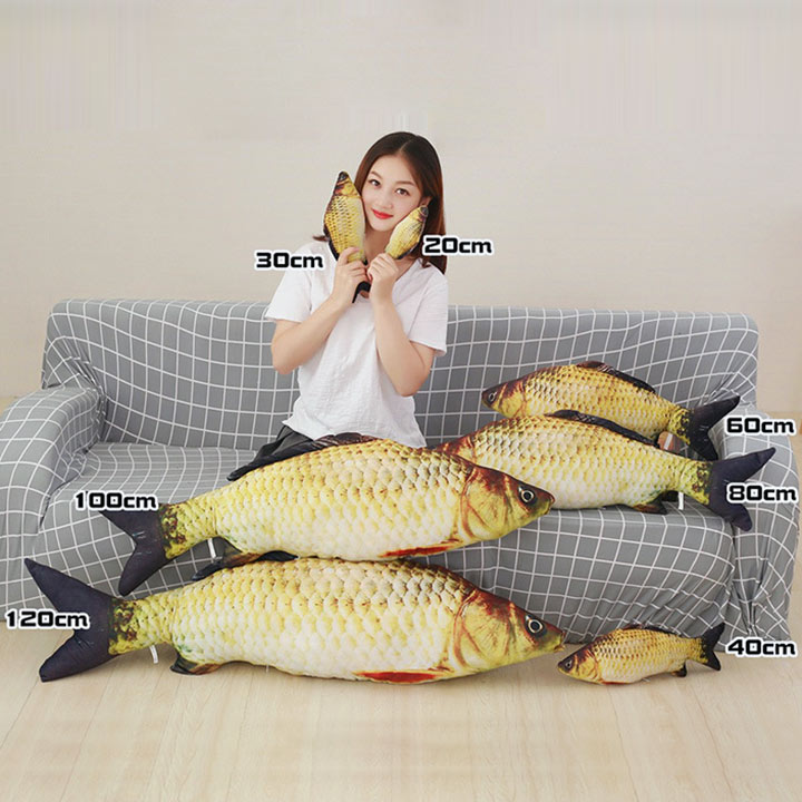 Đồ chơi Cá chép bông cho mèo