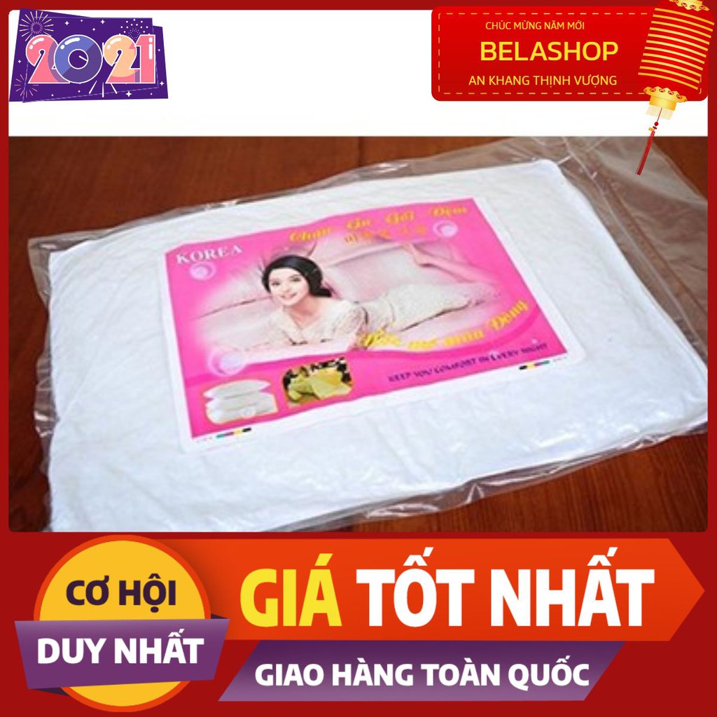 Combo 2 ruột gối bông kt 45x65cm ép hơi