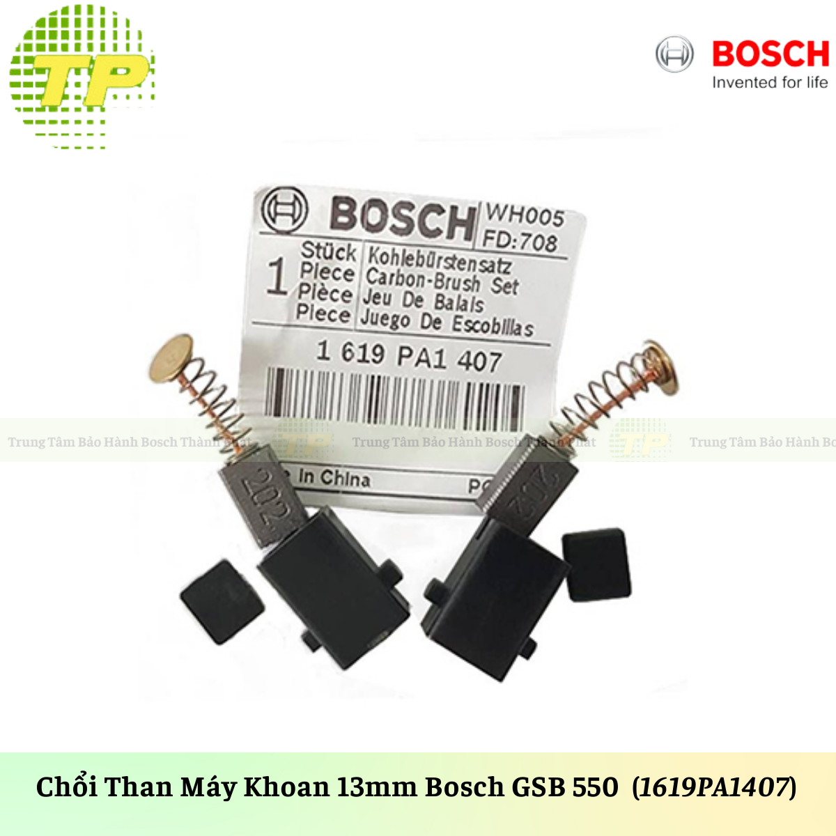 Chổi Than Máy Khoan 13mm Bosch GSB 550 (1619PA1407)