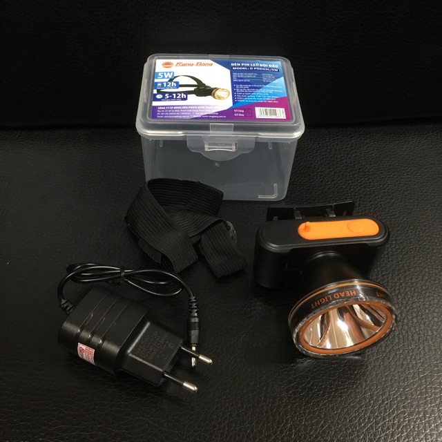 Đèn Led Đội Đầu Sạc Điện, Siêu Sáng Rạng Đông 5W