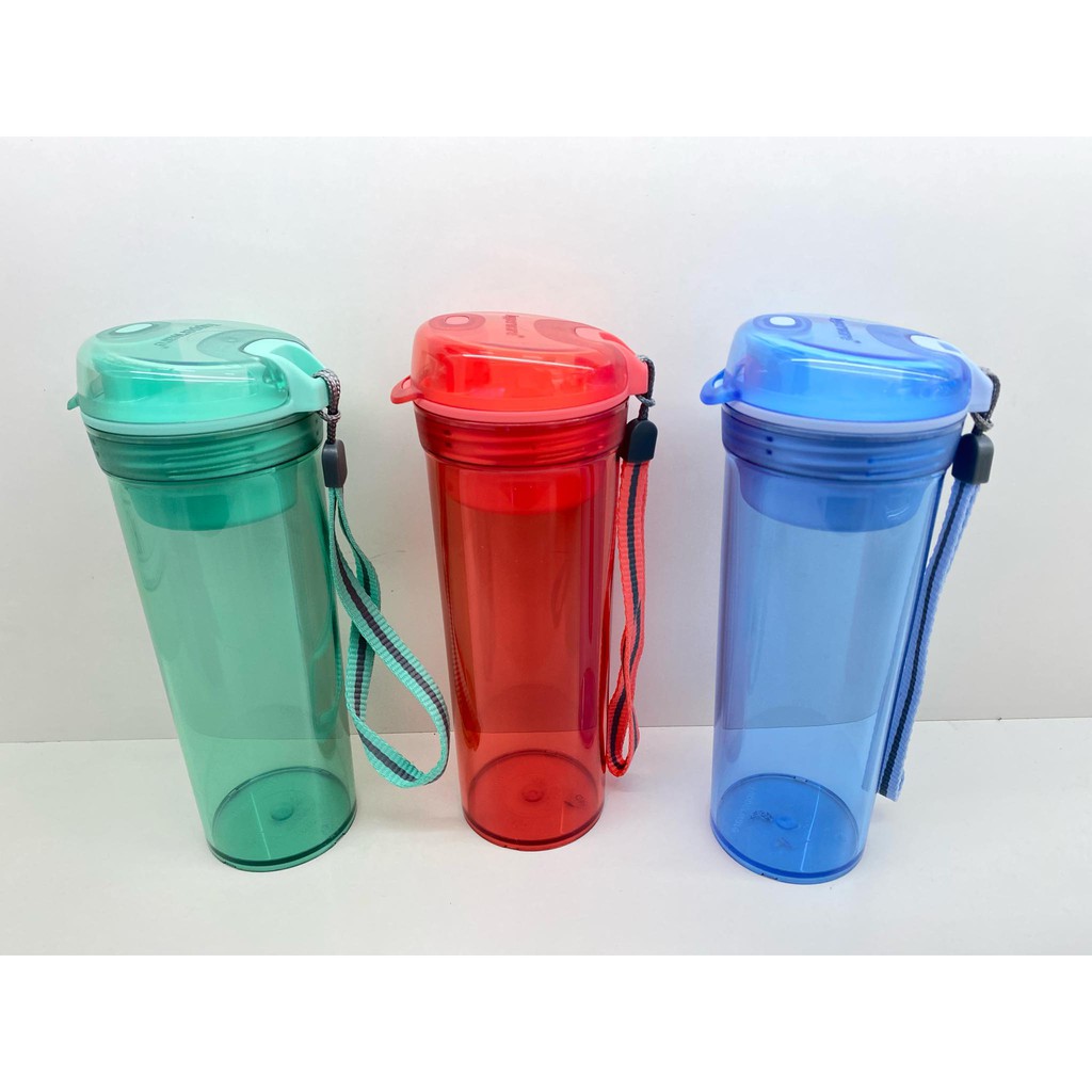 [ TUPPERWARE ] BÌNH NƯỚC CÓ NGĂN LỌC DRINKING FLASK GEN ll ( 400ml )
