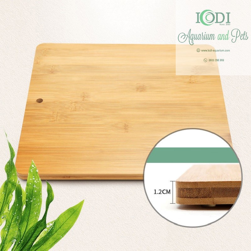 Đèn Bể Cá Đế Gỗ Cho Bể Cá Cảnh Bể Thuỷ Sinh