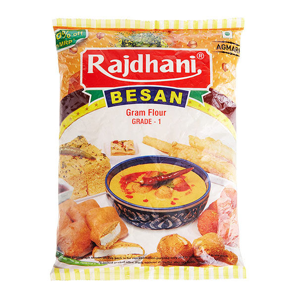 Besan - Bột đậu gà Ấn Độ Rajdhani Besan (500g)