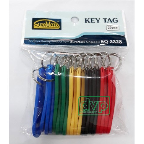 Móc chìa khóa màu SQ-3328 Key Tag ( bịch 20 cái )