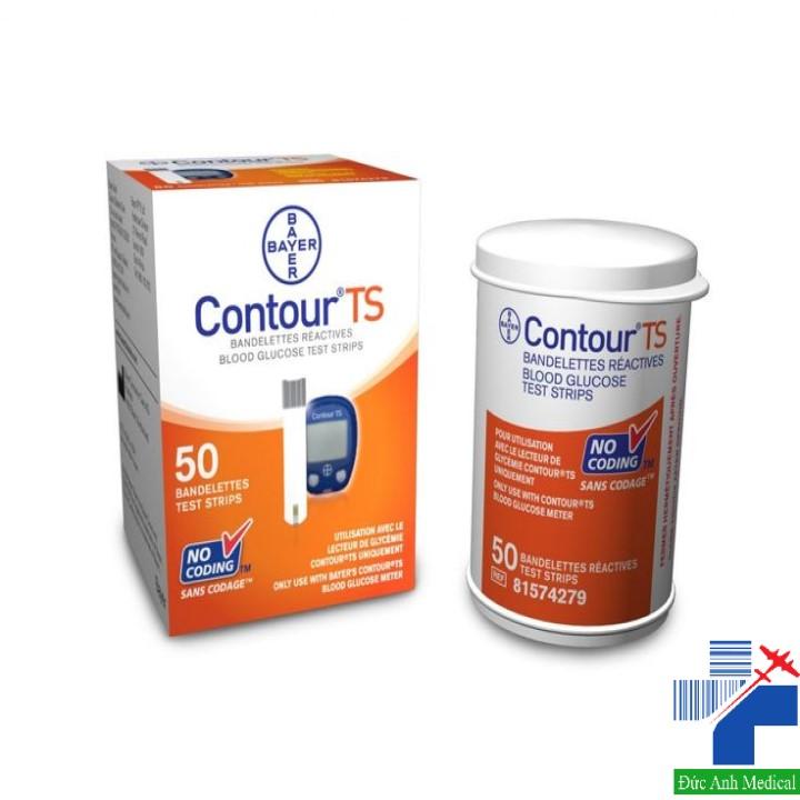 Que thử đường huyết contour TS (Hộp 50)
