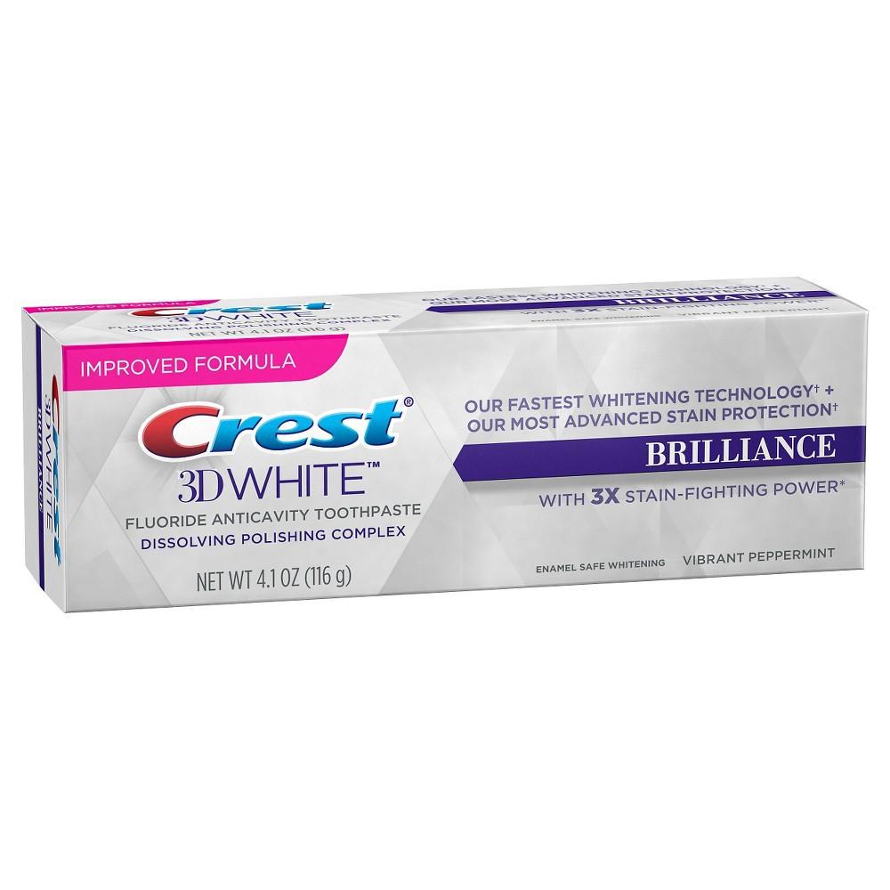 [HCM]Kem đánh răng trắng răng Crest 3D White Brilliance 116g