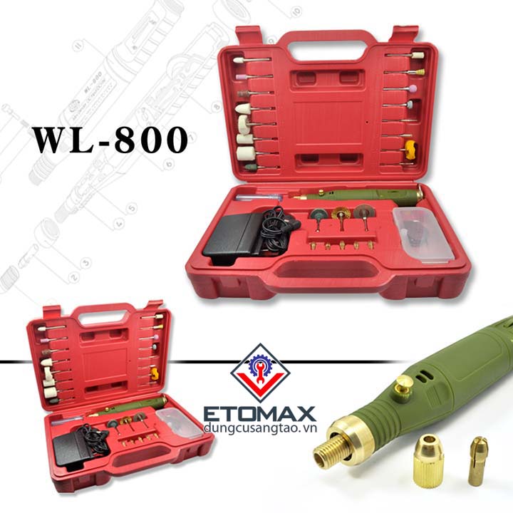 Máy khắc mài mini bản tiêu chuẩn WL-800