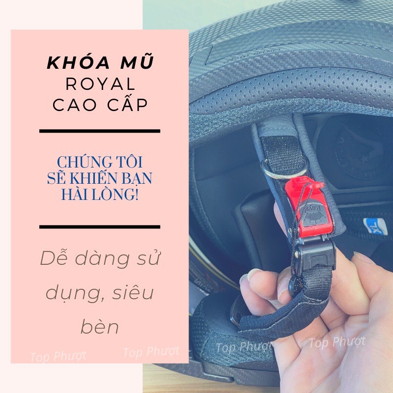Nón bảo hiểm Fullface 2 kính Royal M266