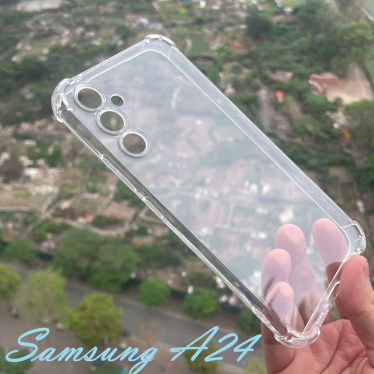 Ốp Samsung A24 / A25 4G / 5G - Dẻo Trong Chống Sốc Bảo Vệ Camera