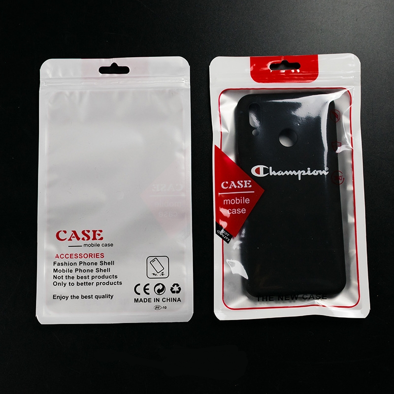 Túi zip đựng ốp điện thoại có 3 màu ( set 50/100 túi )
