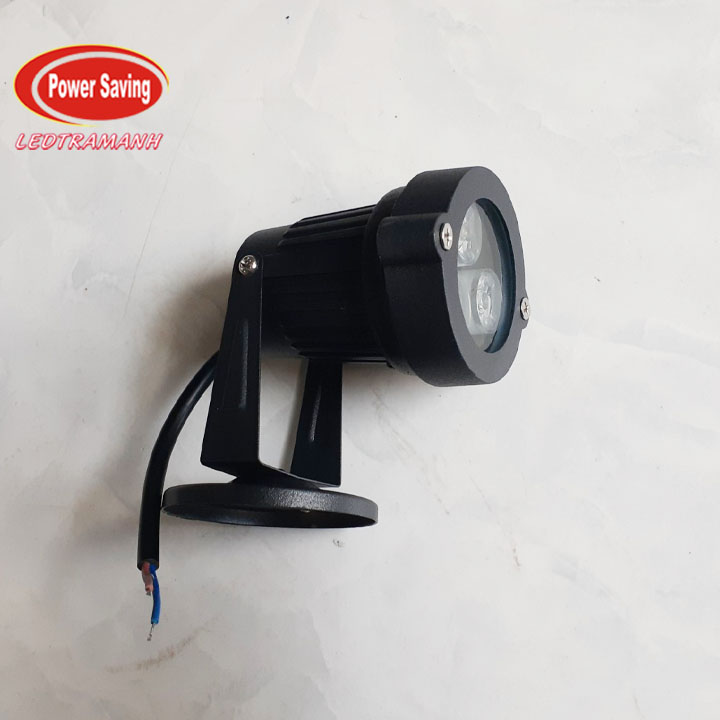 Đèn rọi led 3W 1 màu ngoài trời