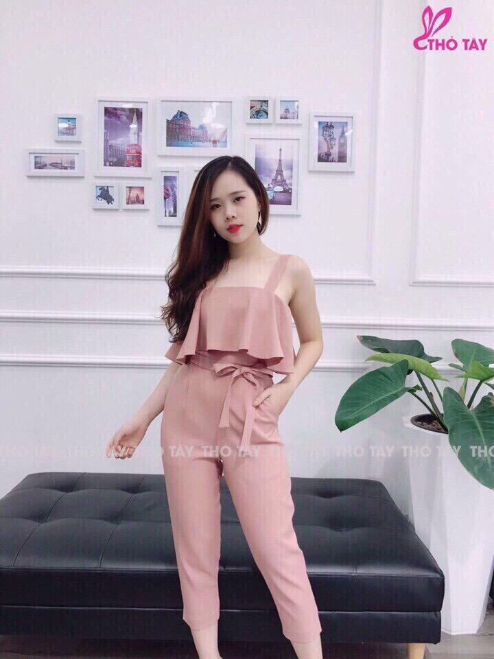 Jum quần ống ôm eo thắt nơ siêu hot SKU MTS7