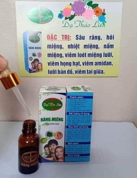 Tinh dầu răng miệng Dạ Thảo Liên