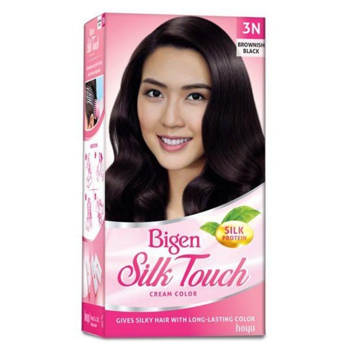 ( Số 3N )Thuốc nhuộm tóc Bigen Silk Touch - nâu đen