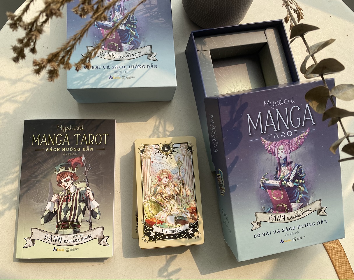 Sách - [Boxset Việt Hoá] MYSTICAL MANGA TAROT (Bộ Bài & Sách Hướng Dẫn)