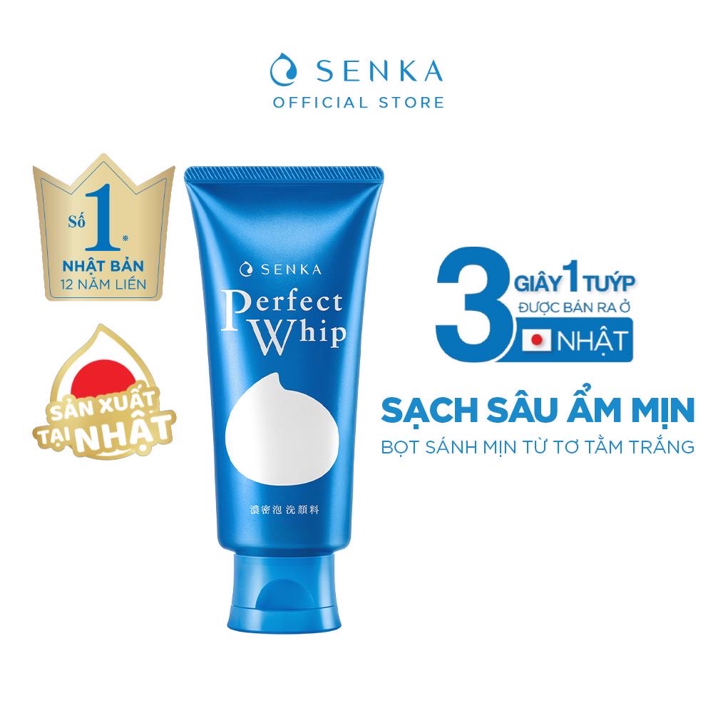 Sữa rửa mặt Senka Nhật Bản