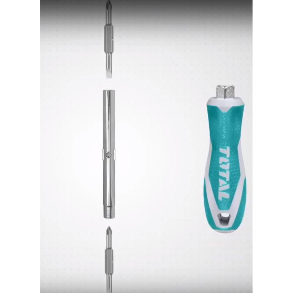Bộ tuốc nơ vít (tô vít) 6 đầu Total THT2506076