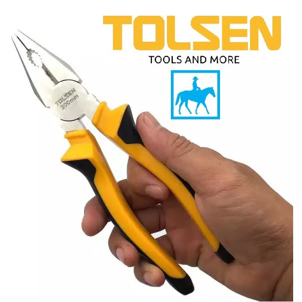 Kềm răng kìm điện 200mm 8inch TOLSEN 10002