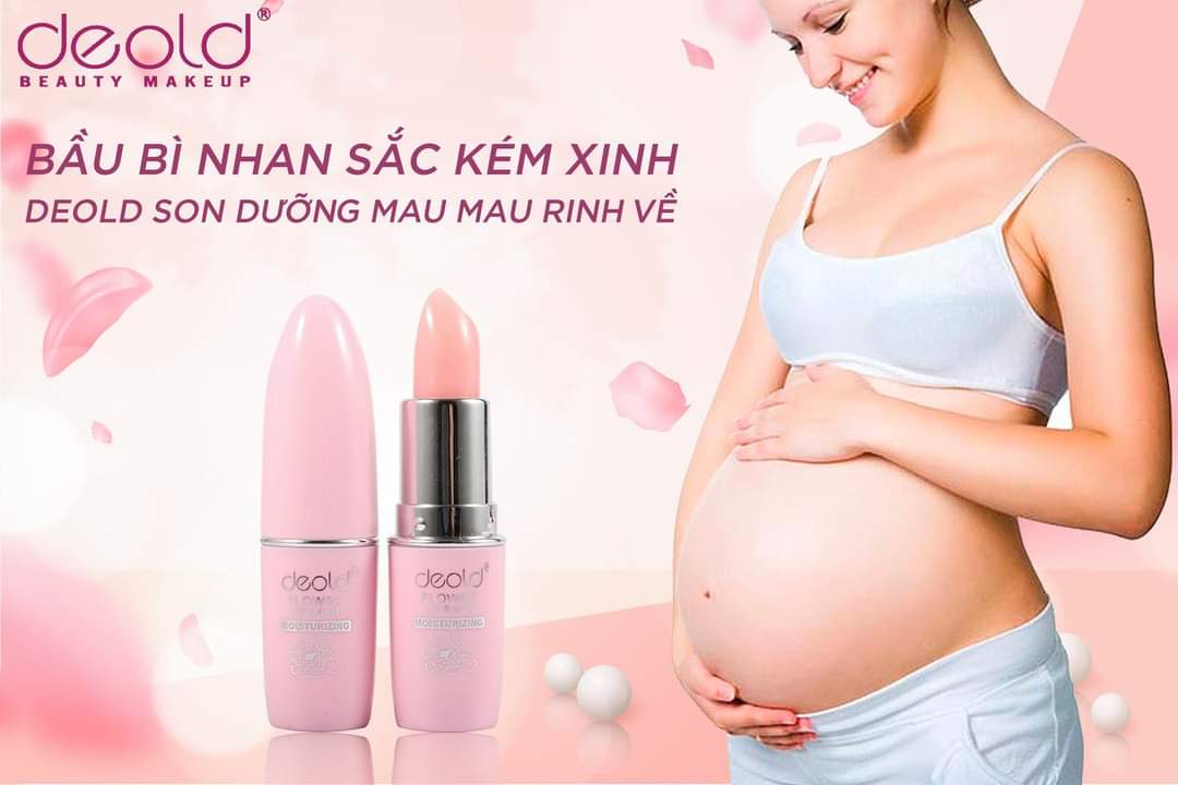 Son Dưỡng Môi Deold Ngừa Thâm Hồng Nhủ Hoa Bà Bầu Tuổi teen dùng nhé