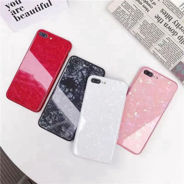 Ốp Lưng Vân Đá Iphone 7 Plus / 8 Plus Sang Chảnh