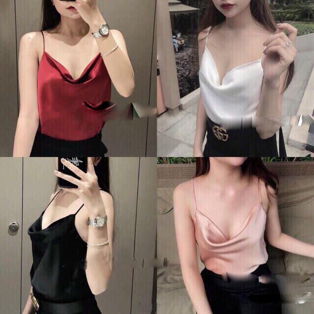 [HCM]ÁO HAI DÂY PHI LỤA THỜI TRANG KHÔNG NGỪNG HOT M9037