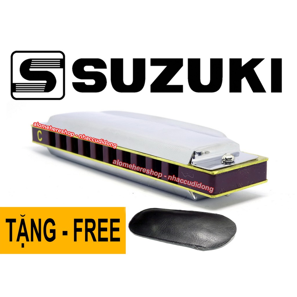 Kèn harmonica Suzuki Folk Master 1072 key C