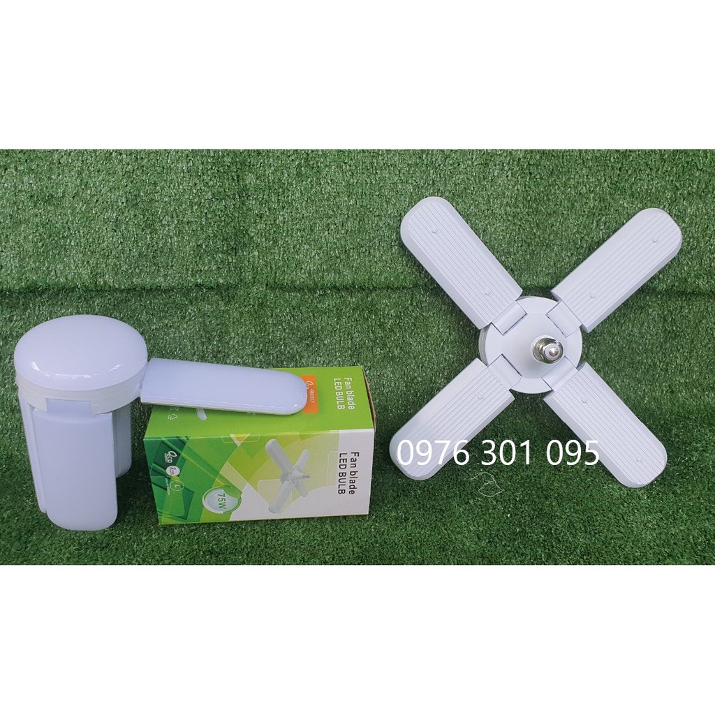 Đèn Led 4 Cánh Quạt 60W + Tâm Đèn [ Tốt ]