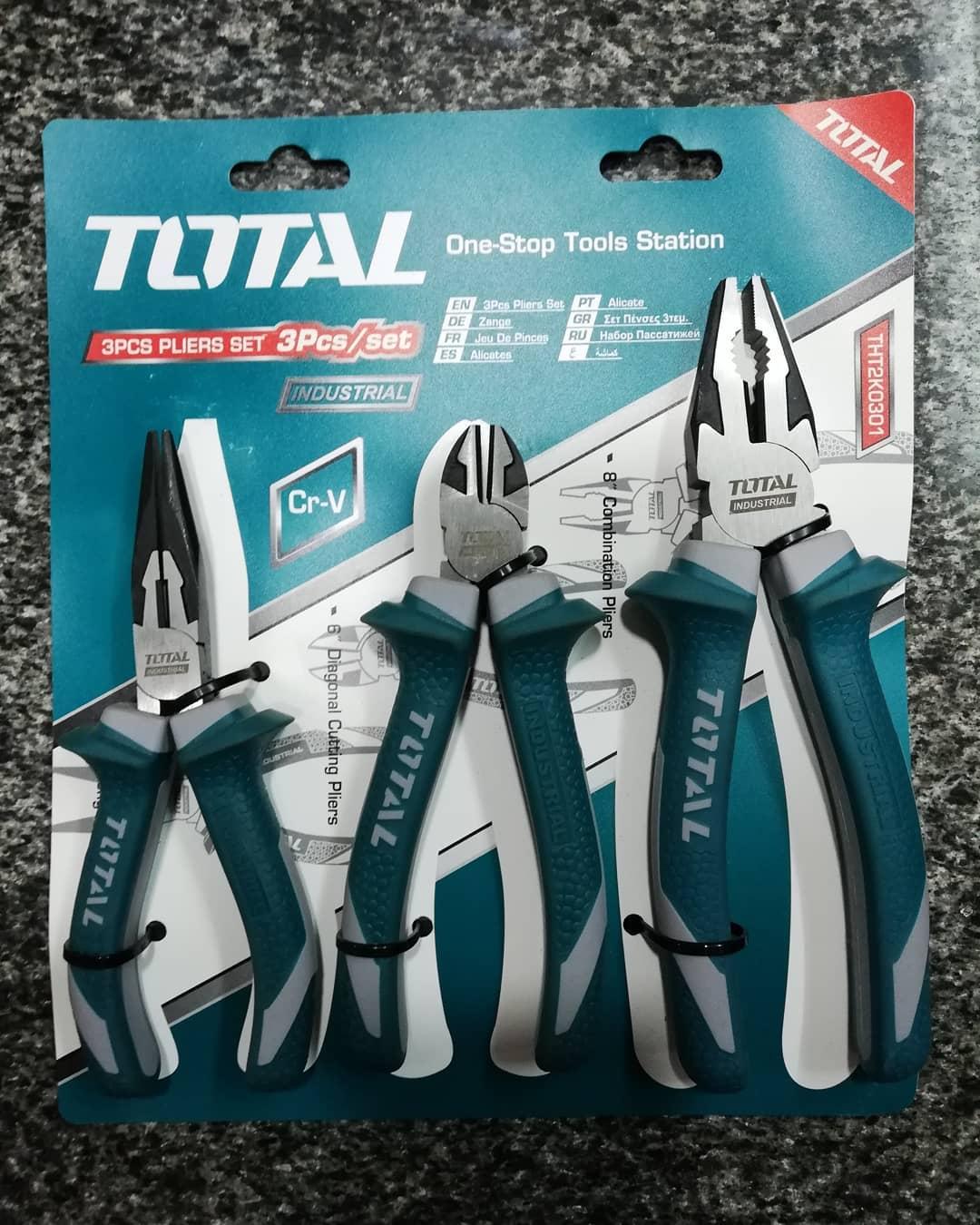 BỘ 3 KÌM RĂNG CẮT NHỌN TOTAL THT2K0301