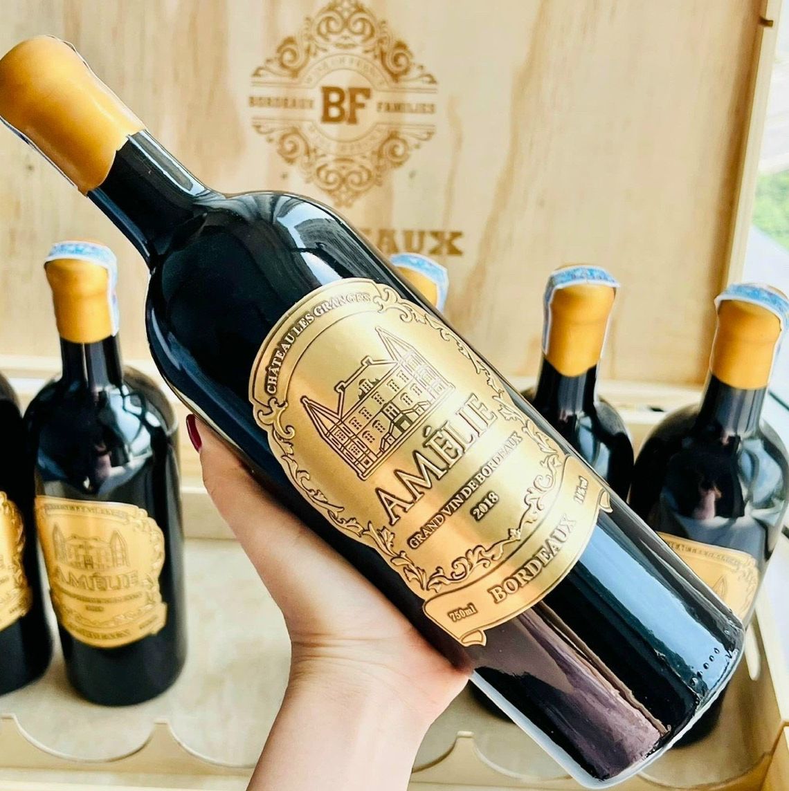 Vang Pháp Amelie nhập khẩu chính hãng