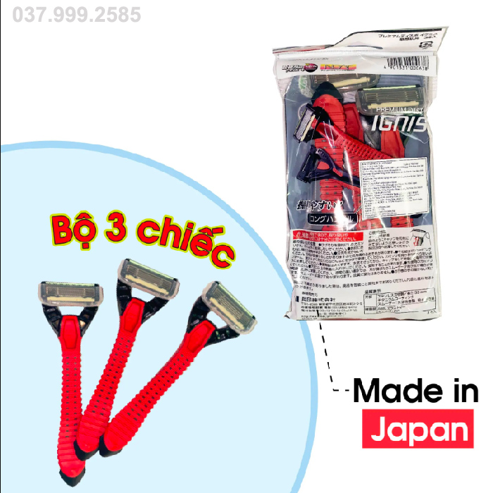 Dao cạo râu KAI Nhật Bản 5 lưỡi kép