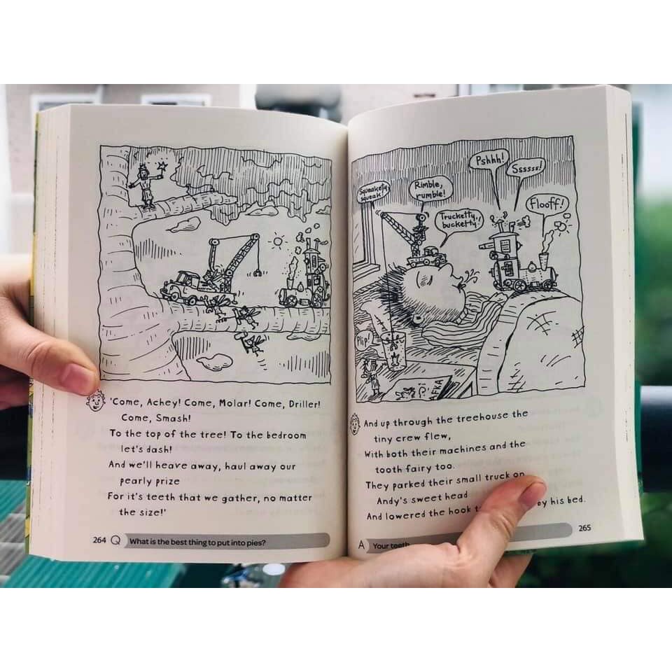 Bản in đen trắng - No box -  Full 15q mới nhất - STOREY TREEHOUSE (Đồ chơi) - No box