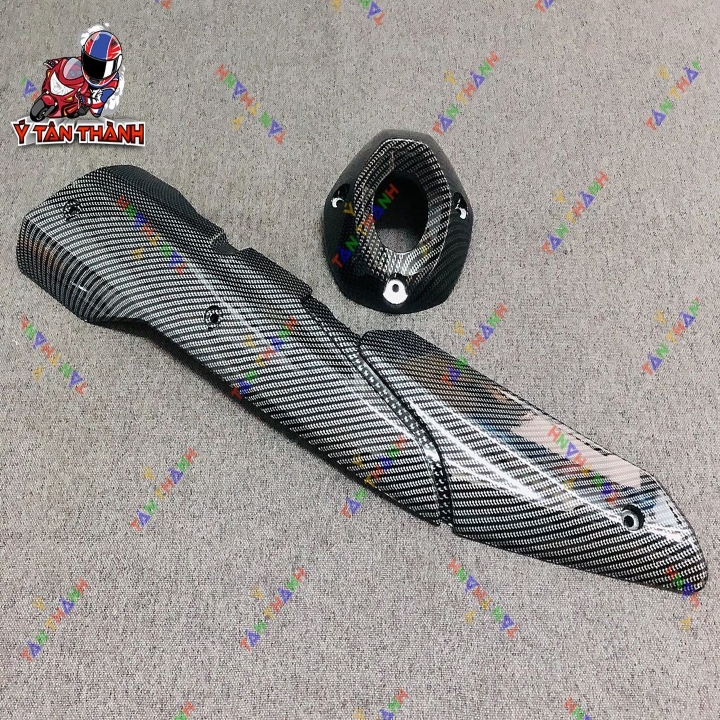 Ốp Pô Đít Pô Exciter 155 Cacbon