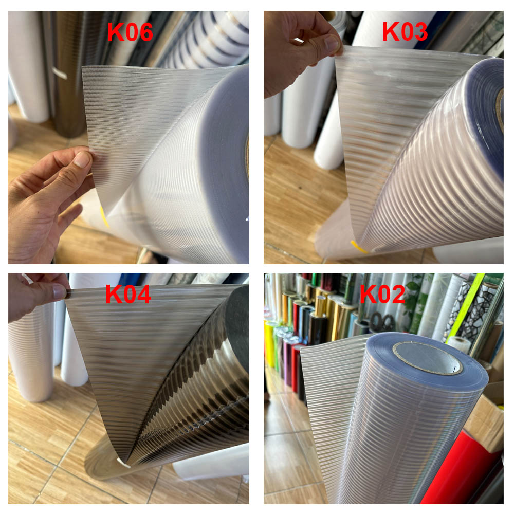 Decal dán kính không keo tự dính